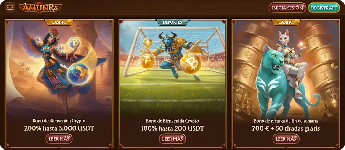 bonos del casino amunra